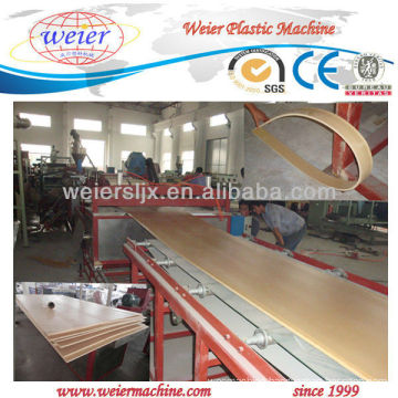 SJSZ-80/156 wpc decorative Plastic board /plate production line